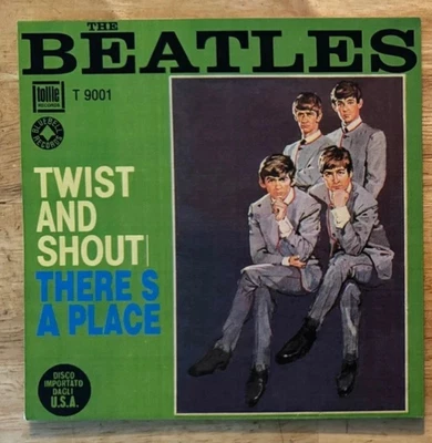 THE BEATLES ITALIE SLEEVE TOLLIE 9001 TWIST AND SHOUT - Image 1 of 2