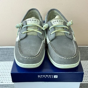 Scarpe da barca Sperry Top-Sider donna Ivyfish grafite nuove con scatola taglia 8M - Foto 1 di 8