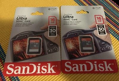 SanDisk 16GB / ULTRA SDHC™ CARD / 2 cards  - Image 1 of 2