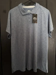 Slazenger Damen Missy Hydro-Dri Golf Poloshirt Moonlight Blue Größe 2XL - Bild 1 von 5