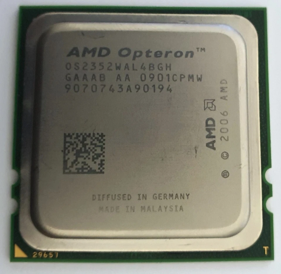 AMD Opteron 2352 4-Core 2.1GHz OS2352WAL4BGH 2MB L3 Socket F CPU Processor - Image 1 of 1