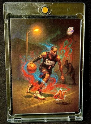 Allen Iverson 2024 Anime Deporte Manga Swag Dibujos Animados - Philadelphia 76ers Salón de la fama SSP Foto 1 de 3