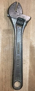 Antique Vintage adjustable spanner Bahco 0670 6" Sweden, Fast Free Shipping . - Picture 1 of 10