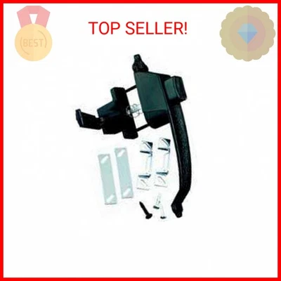 Screen & Storm Door Latch, Push-Button, Colonial Hammered Black - Image 1 of 2