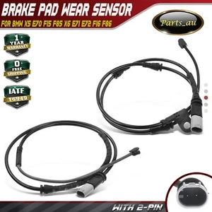 2x Front & Rear Brake Pad Wear Sensor for BMW X5 E70 F15 F85 X6 E71 E72 F16 F86 - Picture 1 of 10