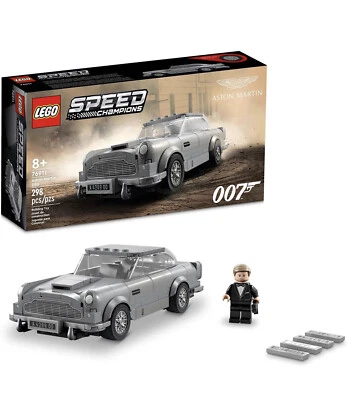 乐高® Speed Champions 007 阿斯顿·马丁 DB5 建筑玩具套装特色詹姆斯·邦德 — 第 1/4 张图片