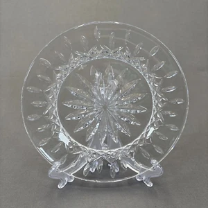 4 Waterford Crystal Lismore 8" Round Salad/Accent Plates - Picture 1 of 11