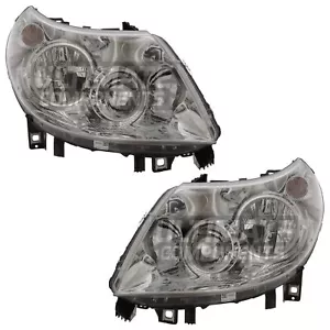 Headlights Fits Fiat Ducato Van 2011-2014 OEM Magneti Headlamps No LED DRL Pair - Picture 1 of 12