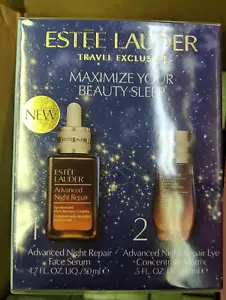 Estee Lauder Full Size Advanced Night Repair Face Serum 1.7oz &Eye Matrix 1.0 - Picture 1 of 3