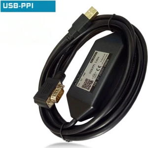 USB-PPI is suitable for Siemens S7-200 PLC programming cable data download line. - Picture 1 of 1