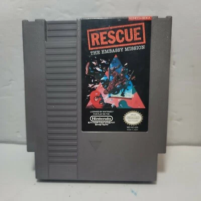 Rescue: The Embassy Missiom) (Kemco, 1990) Nintendo Entertainment System-Loose - Image 1 of 3