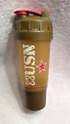 USN TORNADO SHAKER MILITARY FITNESS WATER BOTTLE DAILY HYDRATION PORTABLE EUC