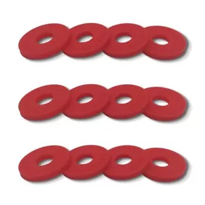 12 Pezzi Serrature per Cinghia per Chitarra Silicone Strap Locks Protezione Chitarra in Gomma - Foto 1 di 6