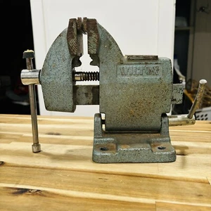 Wilton Utility Bench Anvil Swivel Vise 4" Jaw Width 4" Jaw Opening 8” Tall - Picture 1 of 12