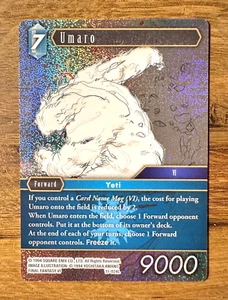 Tarjeta coleccionable Final Fantasy TCG Opus 11 XI - Umaro 11-024L *FOIL* Legend - Imagen 1 de 2