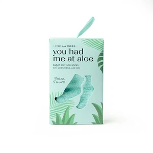 Calcetines de aloe de lavanda de limón You had me at Nuevo en paquete 3 opciones de colores - Imagen 1 de 8