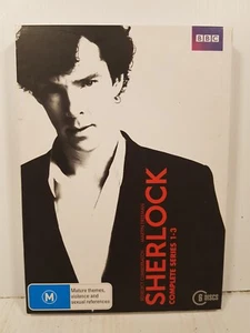 Sherlock: Complete series 1-3 (6xDvd, Region 4 PAL) Benedict Cumberbatch - Picture 1 of 4