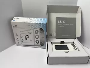 LUX Built In WiFi Heating and Cooling Touch Screen Smart-Enabled Thermostat - Picture 1 of 5