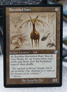 MTG Burnished Hart Foil (071) Schematic The Brothers' War Retro Artifacts  - Picture 1 of 2