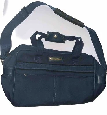 复古 American Tourister 蓝色行李箱小号手提袋行李袋 13x10x5 — 第 1/4 张图片