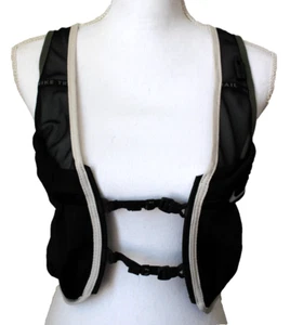 Nike Trail Vest 2.0 Womens M/L Running Black/Medium Olive/Vapor Green - Picture 1 of 7