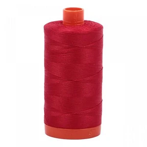 Mako Cotn Solid Red 50Wt 1422Yd - Picture 1 of 1