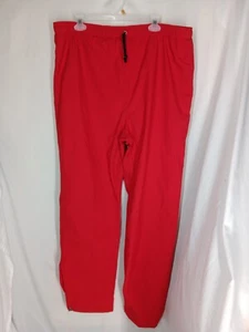 Vintage Teton Woolrich Men's Pull-On High Performance Pants Large Red Goretex L - Picture 1 of 8