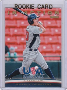 Alex Bregman RC Team USA ROOKIE CARD 2013 Panini Baseball HOUSTON ASTROS - Bild 1 von 2