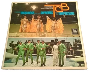 TCB, SUPREMES & TEMPTATIONS, 1968 TAMLA-MOTOWN, SOUNDTRACK,SOUL, EX, SLEEVE, EX+ - Picture 1 of 4
