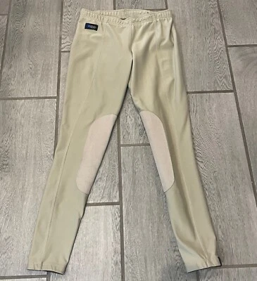 Irideon Calzas de Montar Pantalones Caqui Tostado Para Mujer Talla S PEQUEÑAS Foto 1 de 4