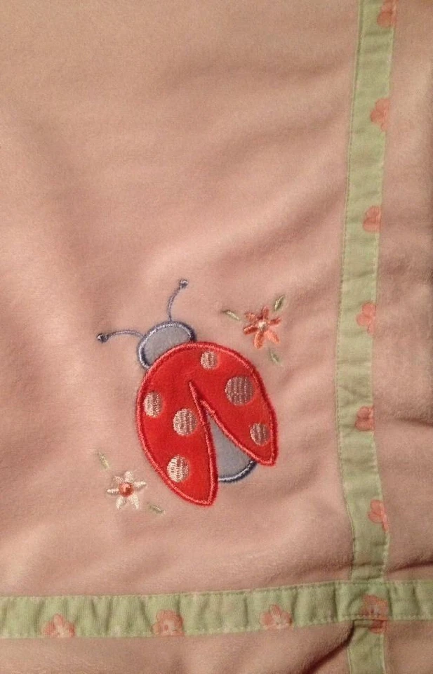 LOVEY Linda Bruce Notting Hill Londres Rosa Sólido Niñas Bebé Manta de Seguridad Foto 1 de 4