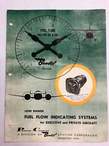 Bendix Low Range Fuel Flow Indicating Systems Executive/Private Aircraft 1957 - Picture 1 of 5