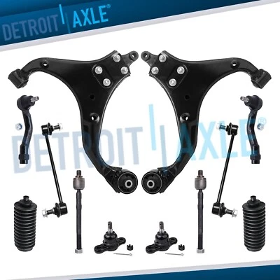 Brazo de control inferior delantero con rótula Tierod para 05-09 Hyundai Tucson Sportage Foto 1 de 4