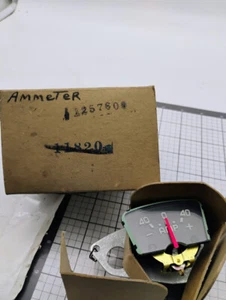 1949-50 Chrysler Mopar 1257600 Ammeter Gauge NOS Made in USA - Picture 1 of 6