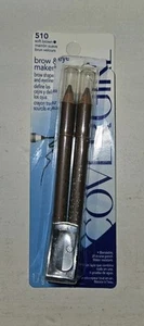 New Old Stock Covergirl Easy Breezy Brow Fill 510 Soft Brown Brow & Eye Makers - Picture 1 of 3