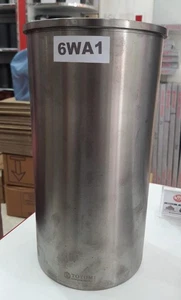 CYLINDER LINER SET 1-11261-296-0 ISUZU 6WA1 FULL FINISH CHROME 6PCS - Picture 1 of 3