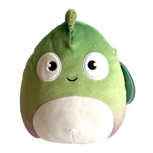 Denton The Chameleon Green Soft Plush Stuffed 2021 Squishmallows 20cm 8" W/ Tags - Bild 1 von 10
