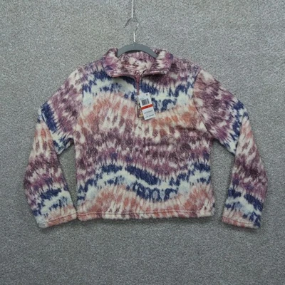 Sudadera Autoestima Juniors Extra Pequeña Mavue Tie Die Pullover Sherpa Difuso Foto 1 de 4