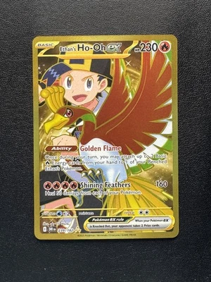 Ethan's Ho-Oh ex 239/182 Destined Rivals Hyper Rare NM - Image 1 of 2