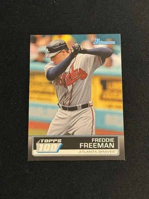 Bowman Freddie Freeman Topps 100 2011 inserto #TP84 Foto 1 de 2