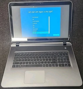 HP-17-g133xl Touchscreen 12GB 1TB HDD Windows 10 - Picture 1 of 7