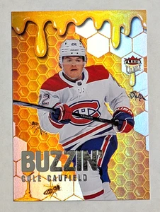 Cole Caufield 2023-24 Upper Deck Fleer Ultra - Buzzin' #10 Canadiens Habs - Imagen 1 de 2