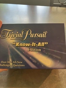 Trivial Pursuit Know-It-All Edition 1000 Challenging Questions - Picture 1 of 7