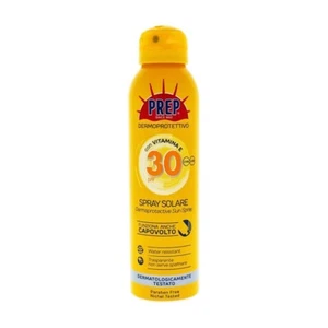 PREP Spray Solare SPF 30 150ml Protezione Alta Viso Corpo Resistente Acqua vit E - Foto 1 di 2