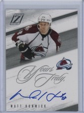 2010-11 Zenith Yours Truly Autographs #MH Matt Hunwick   *19631