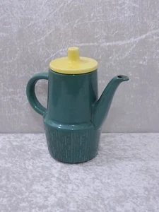 gQFDgU - DDR Design Elsterwerda Keramik Kaffeekanne - Vintage um 1970 - Zdjęcie 1 z 5