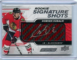 2019-20 Upper Deck Engrained Rookie Signature Shots Red Stick #RSS-DK 55/99 - Bild 1 von 2