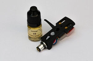 Mattschwarz Headshell, Stylus und V2 Öl passend für Technics SL-B202, SL-B205, SL-B3 - Bild 1 von 7