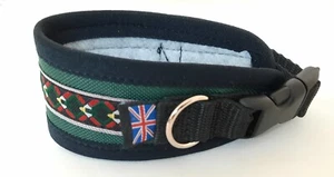 CUELLO PEQUEÑO WHIPPET LANA FORRADA SE AJUSTA CUELLO DE 8"" - 10,5"" Aproximadamente 2"" PROFUNDO - Imagen 1 de 1