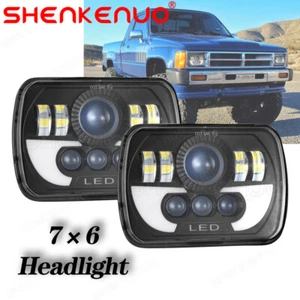 5x7" 7x6" LED Headlight Hi-Lo Beam DRL For Toyota Pickup 1982-1995 Truck 4Runner - Bild 1 von 16